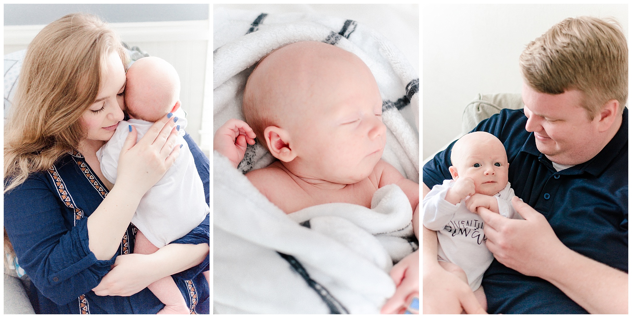 Newborn Portraits – Virginia Beach Session  – Sexton Family