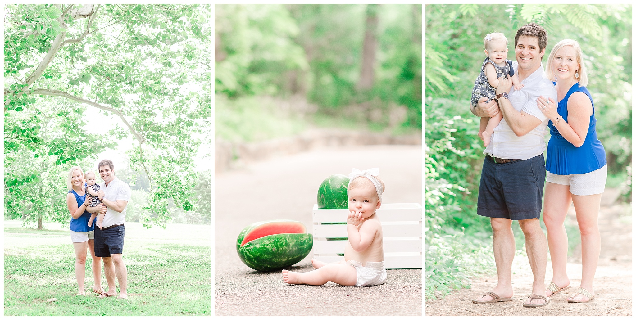 Watermelon Smash – One Year Portraits