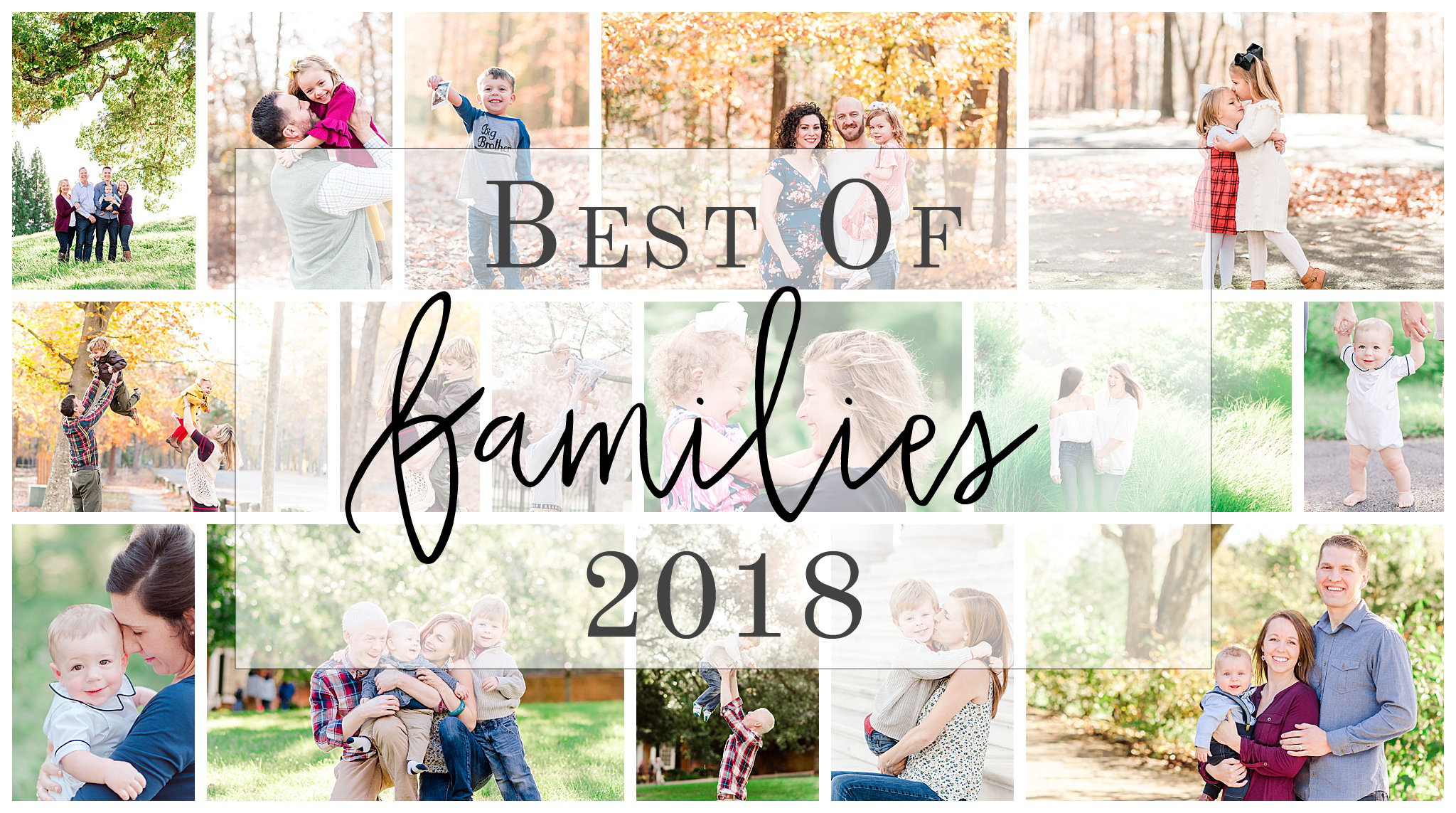 Best of Family Portraits – 2018