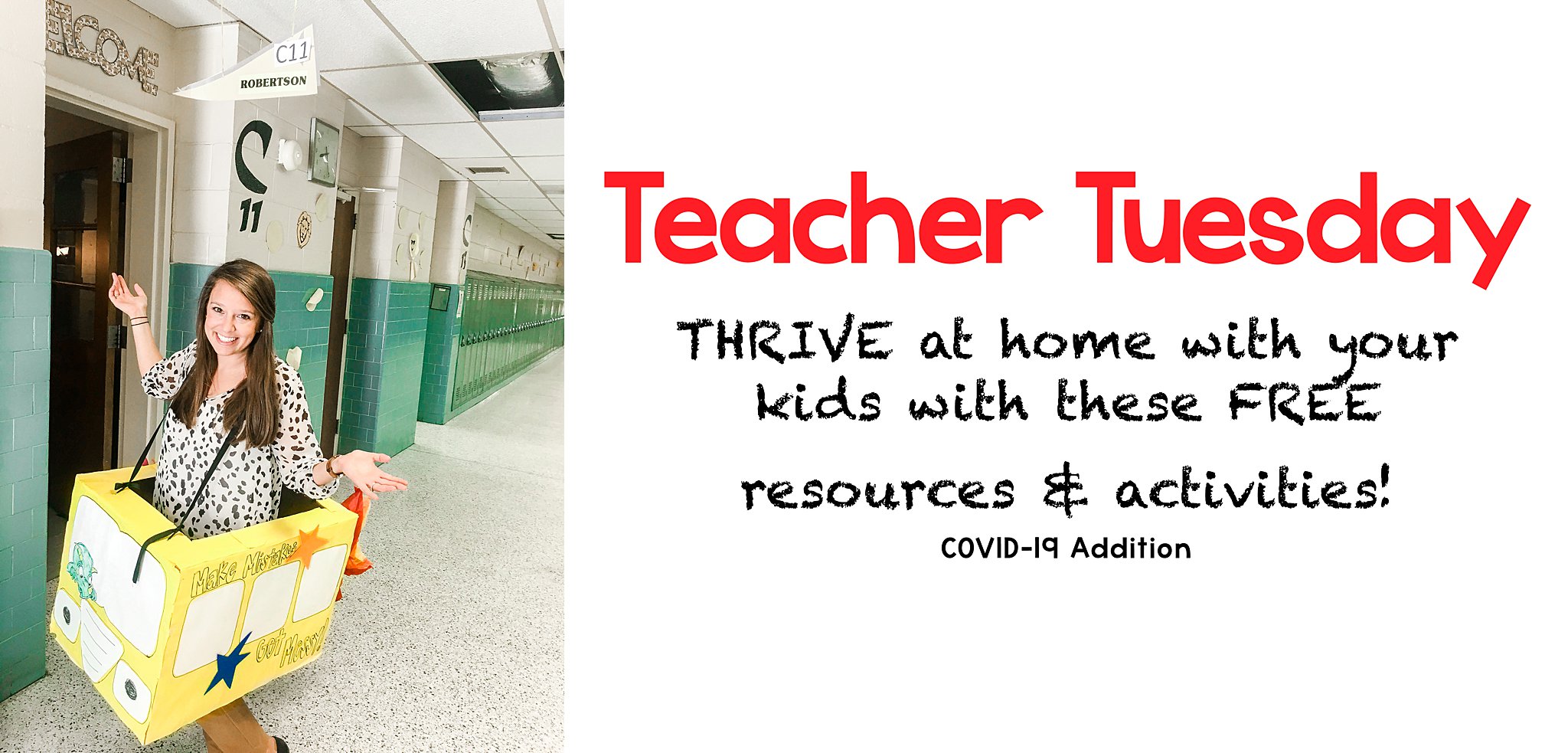 Teacher Tuesday – Surviving COVID-19 at Home with Your Kids! My Favorite FREE Resources!